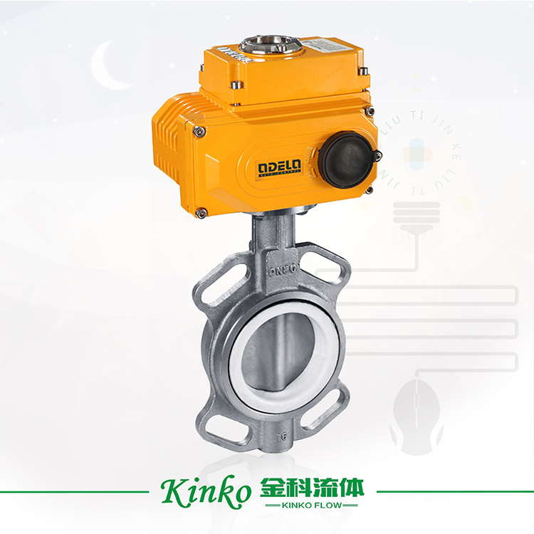 Electric stainless steel butterfly valve